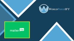 User Registration Mailerlite Addon - WorldPress IFY