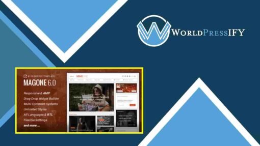 MagOne - Responsive News and Magazines Blogger Template - WorldPress IFY