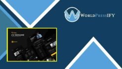 Vitae - CV Resume Elementor Template Kit - WorldPress IFY