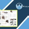 Sajo - Personal Portfolio Elementor Template Kit - WorldPress IFY