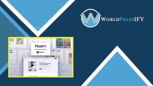 FloatKit - Personal Resume Elementor Template Kit - WorldPress IFY