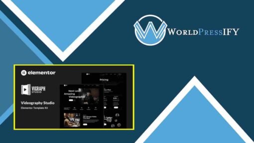 Vigraph - Videography Studio Elementor Template Kit - WorldPress IFY