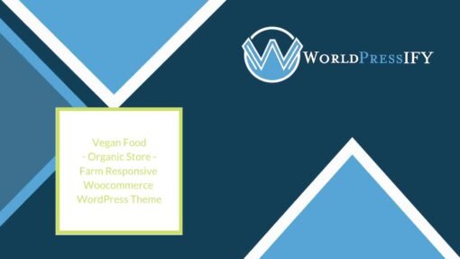 Vegan Food Organic Store Theme - WorldPress IFY