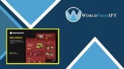 Delitruck – Food Truck and Restaurant Elementor Template Kit - WorldPress IFY