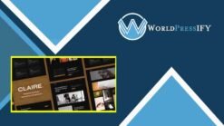 Claire - Personal Portfolio Elementor Template Kit - WorldPress IFY