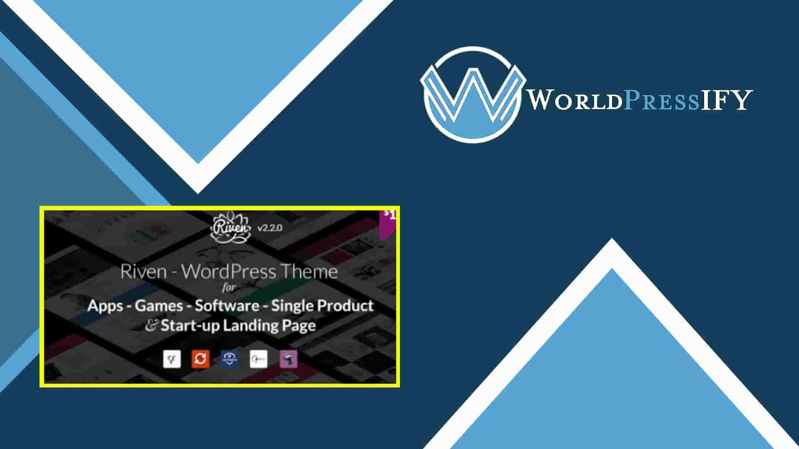 Riven – App, Game, Single Product Landing Page - WorldPress IFY Riven – App, Game, Single Product Landing Page