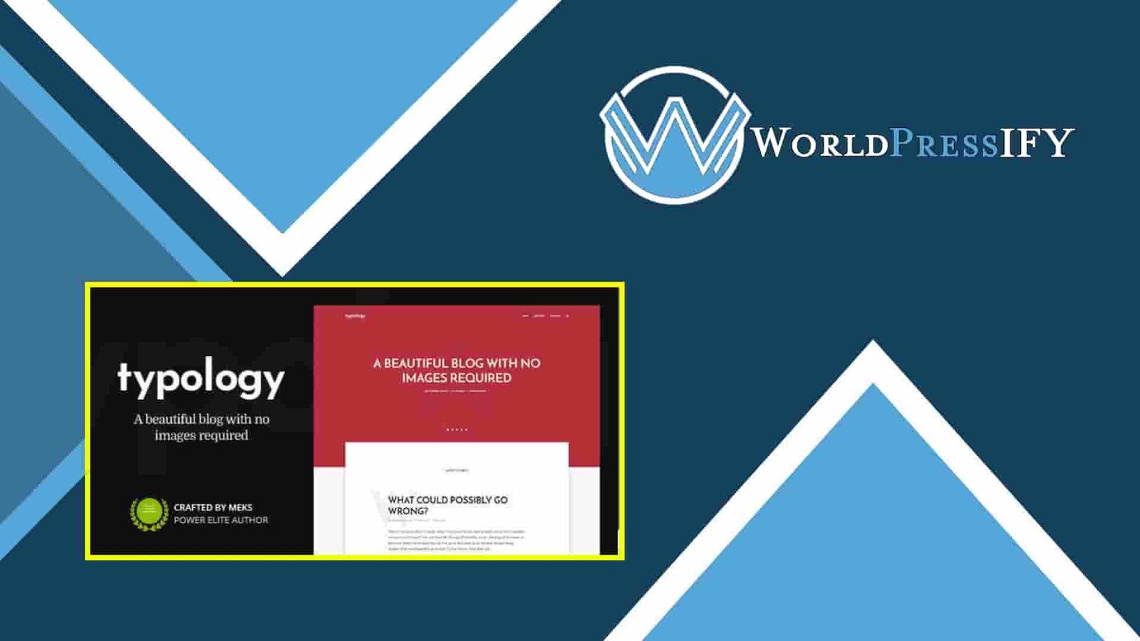 Typology Minimalist Blog & Text Based Theme - WorldPress IFY Typology Minimalist Blog & Text Based Theme - WorldPress IFY