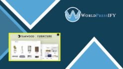 Teakwood - Furniture Shop Elementor Template Kit - WorldPress IFY
