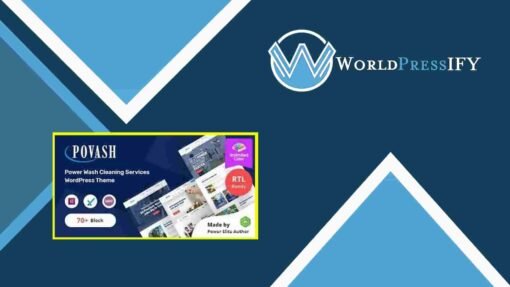 Povash | Power Wash WordPress Theme + RTL - WorldPress IFY