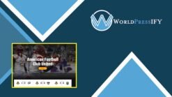 Gridiron - American Football and NFL Superbowl Team WordPress Theme - WorldPress IFY