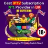 Best IPTV Subscription Provider in UK 2024